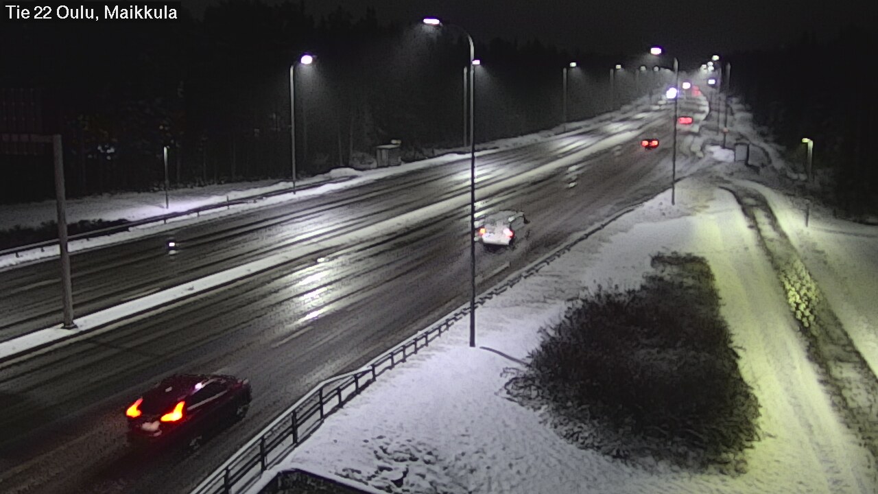 Weather Camera Image Road 22 Oulu Maikkula, Oulu, Pohjois-Pohjanmaa