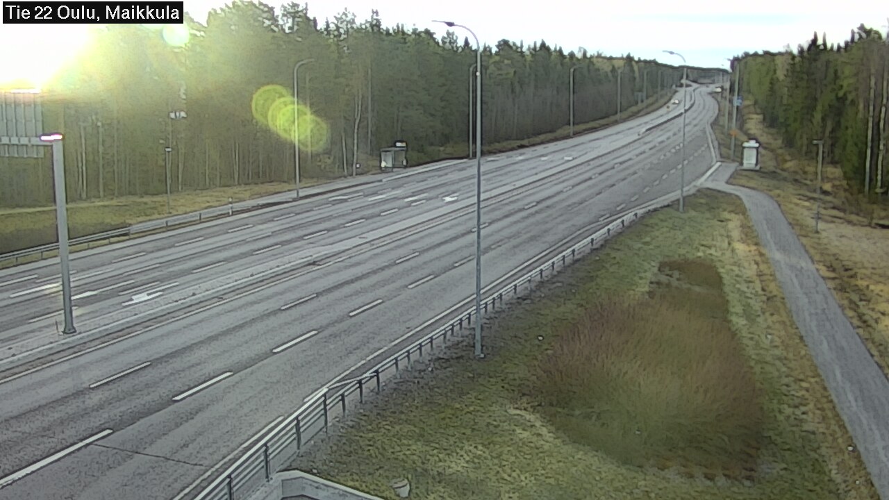 Kelikamerat Kuva Tie 22 Oulu Maikkula, Oulu, Pohjois-Pohjanmaa