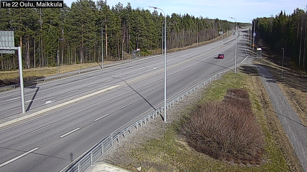 Kelikamerat Kuva Tie 22 Oulu Maikkula, Oulu, Pohjois-Pohjanmaa
