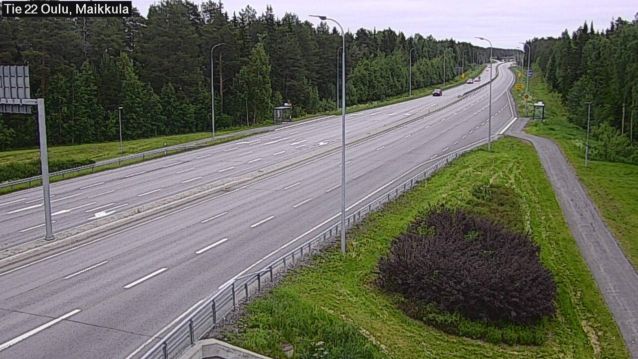 Kelikamerat Kuva Tie 22 Oulu Maikkula, Oulu, Pohjois-Pohjanmaa