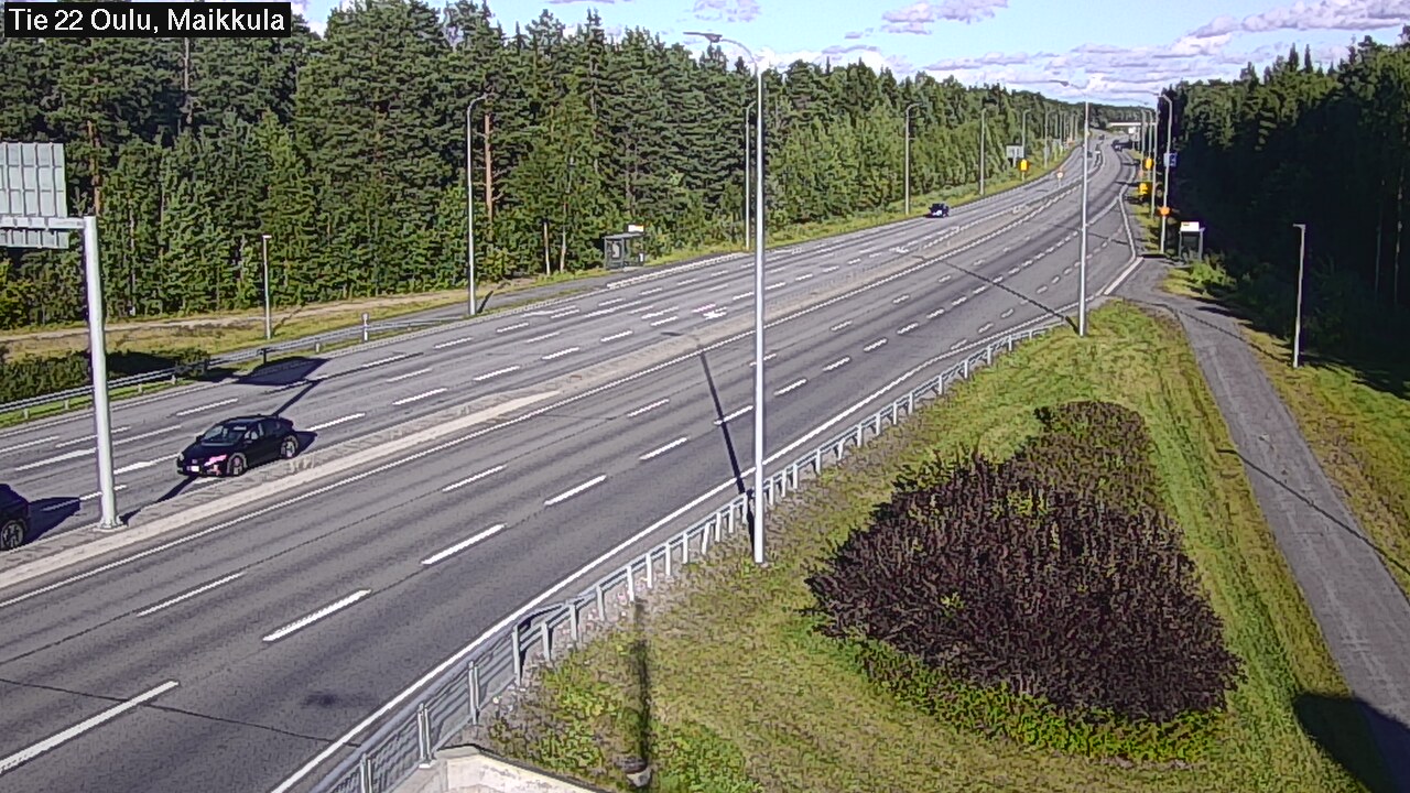 Kelikamerat Kuva Tie 22 Oulu Maikkula, Oulu, Pohjois-Pohjanmaa
