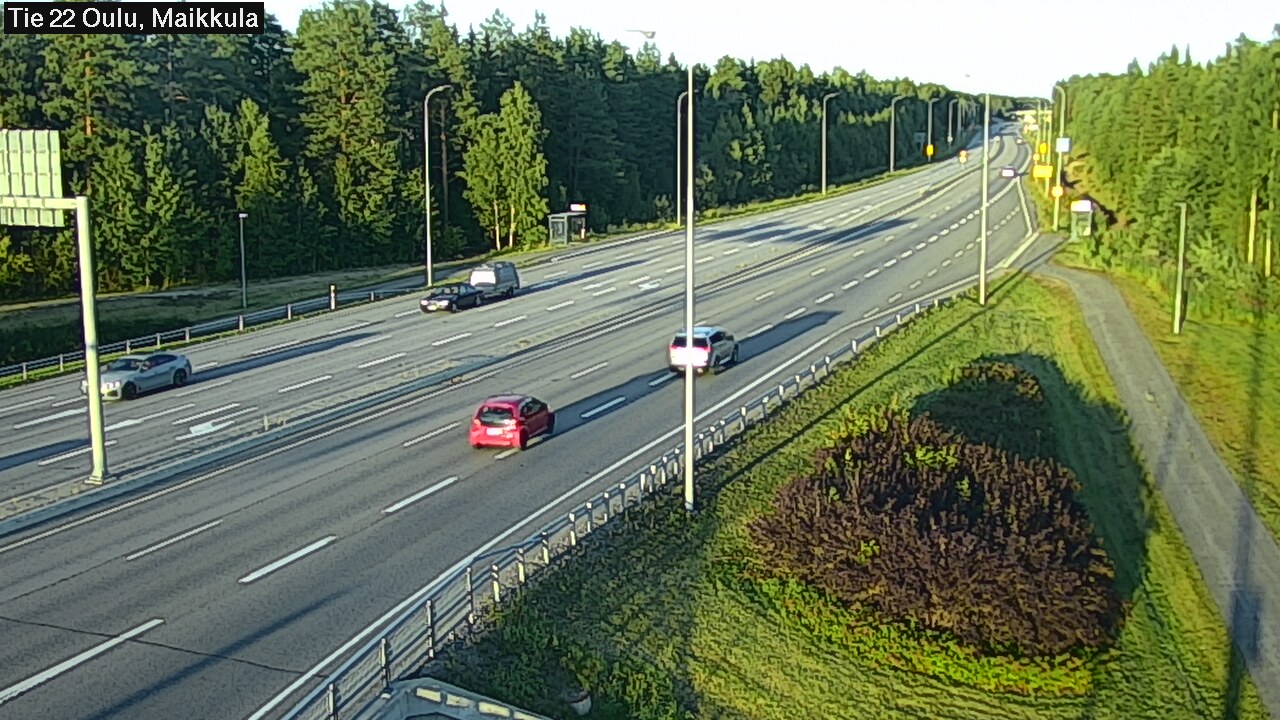 Kelikamerat Kuva Tie 22 Oulu Maikkula, Oulu, Pohjois-Pohjanmaa