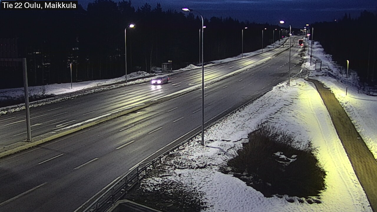 Kelikamerat Kuva Tie 22 Oulu Maikkula, Oulu, Pohjois-Pohjanmaa