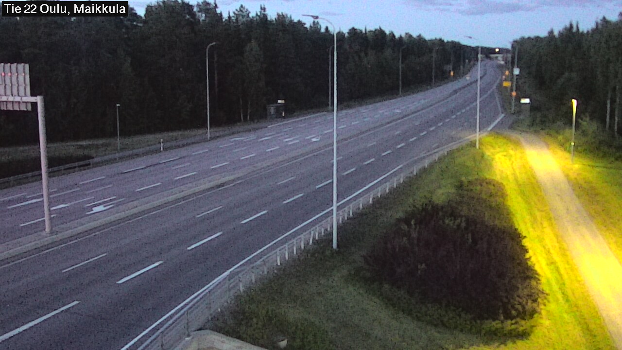Kelikamerat Kuva Tie 22 Oulu Maikkula, Oulu, Pohjois-Pohjanmaa