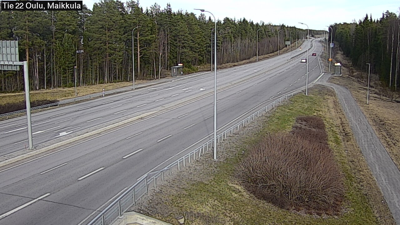 Kelikamerat Kuva Tie 22 Oulu Maikkula, Oulu, Pohjois-Pohjanmaa