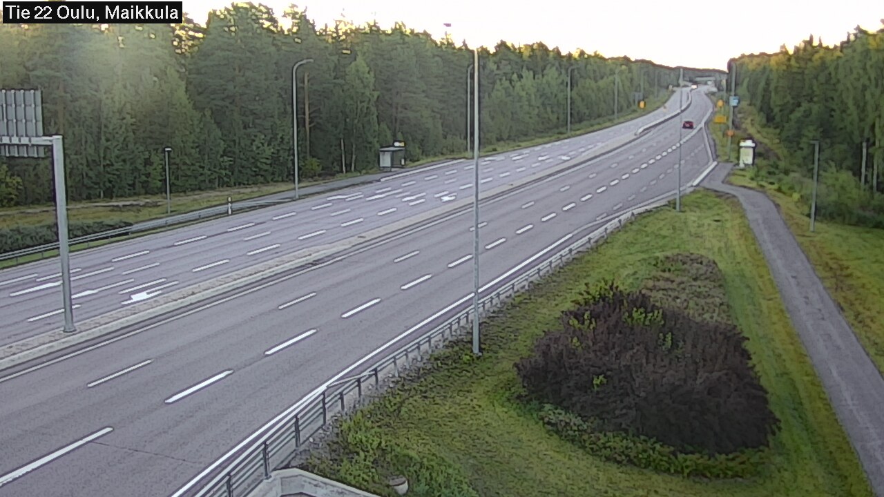 Kelikamerat Kuva Tie 22 Oulu Maikkula, Oulu, Pohjois-Pohjanmaa