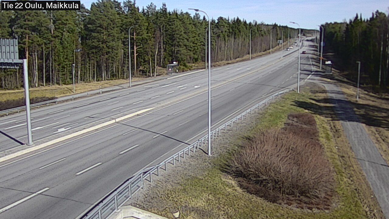 Kelikamerat Kuva Tie 22 Oulu Maikkula, Oulu, Pohjois-Pohjanmaa