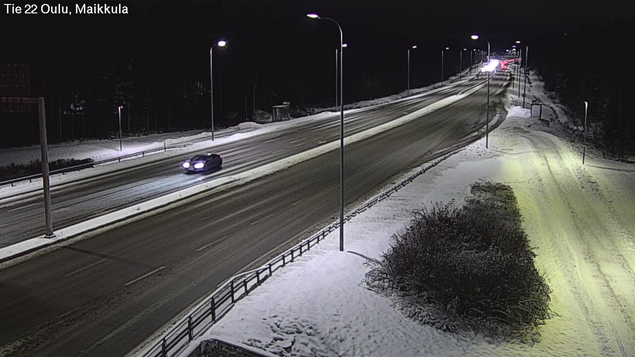 Weather Camera Image Road 22 Oulu Maikkula, Oulu, Pohjois-Pohjanmaa