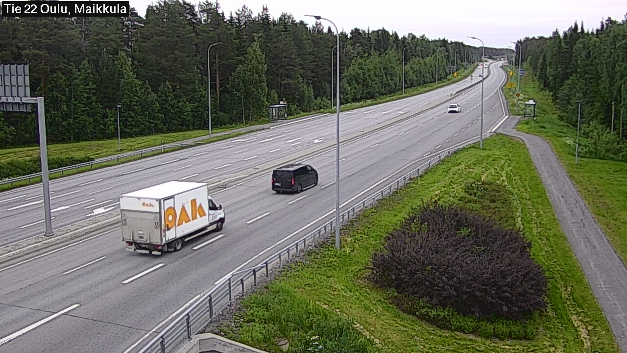 Kelikamerat Kuva Tie 22 Oulu Maikkula, Oulu, Pohjois-Pohjanmaa