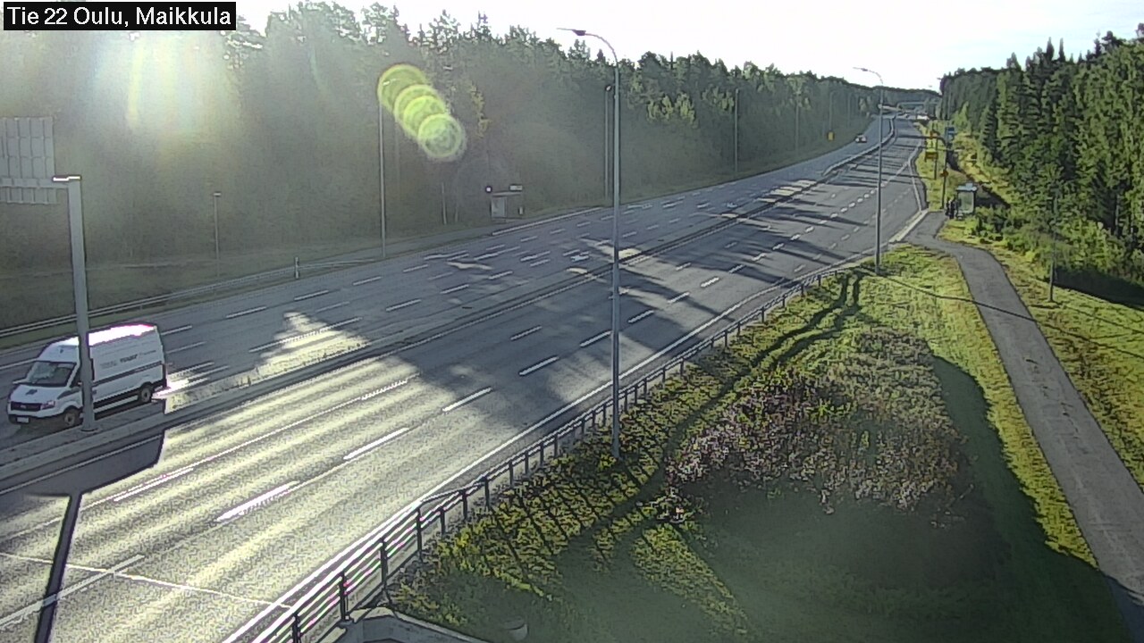 Weather Camera Image Road 22 Oulu Maikkula, Oulu, Pohjois-Pohjanmaa