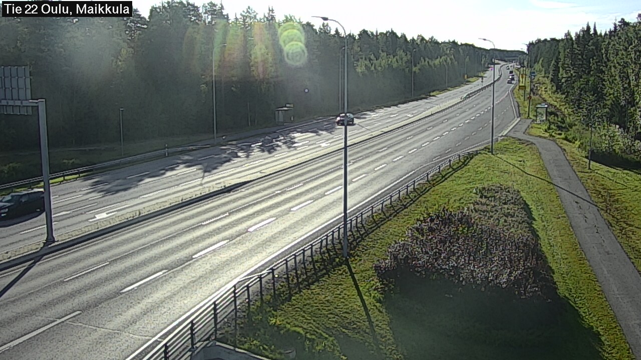 Weather Camera Image Road 22 Oulu Maikkula, Oulu, Pohjois-Pohjanmaa
