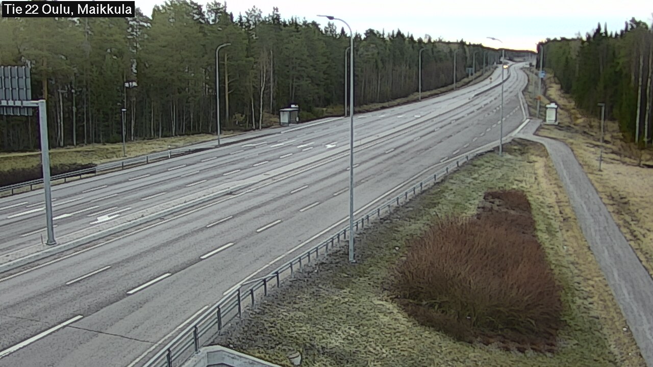 Kelikamerat Kuva Tie 22 Oulu Maikkula, Oulu, Pohjois-Pohjanmaa