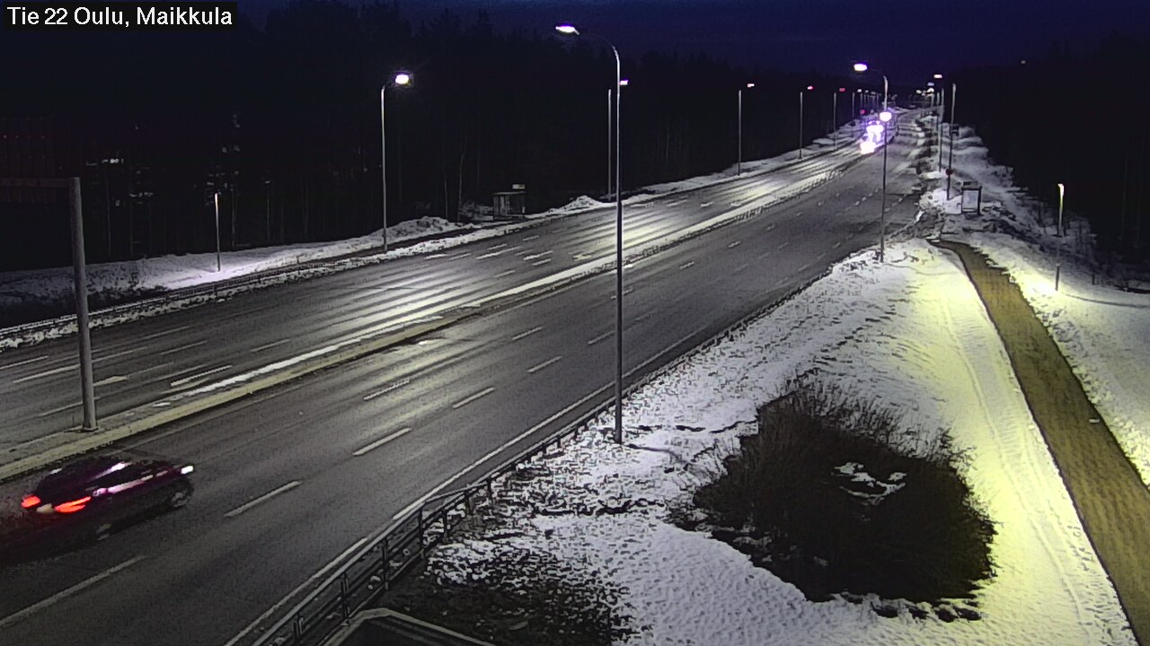 Kelikamerat Kuva Tie 22 Oulu Maikkula, Oulu, Pohjois-Pohjanmaa