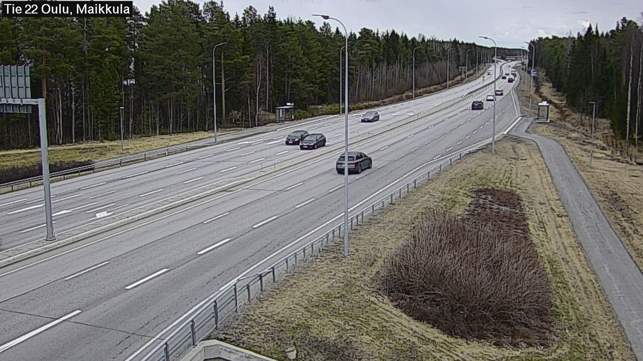 Kelikamerat Kuva Tie 22 Oulu Maikkula, Oulu, Pohjois-Pohjanmaa