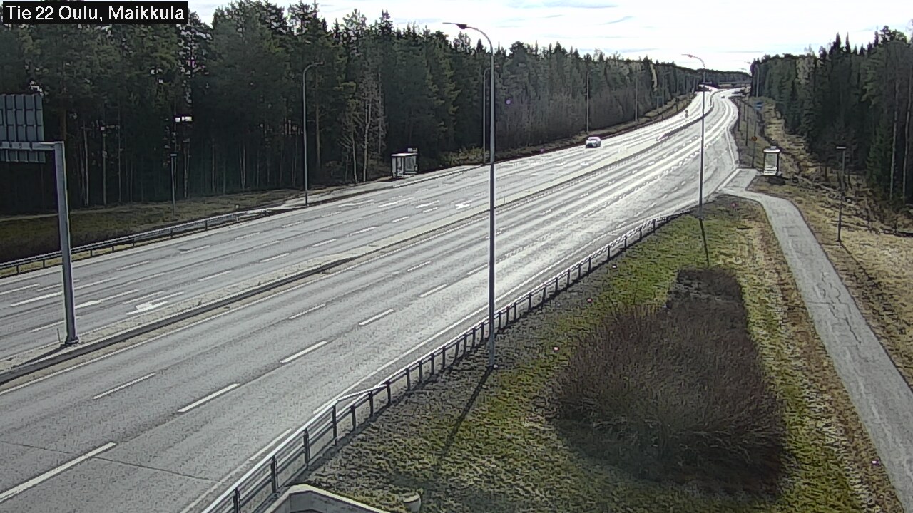Kelikamerat Kuva Tie 22 Oulu Maikkula, Oulu, Pohjois-Pohjanmaa