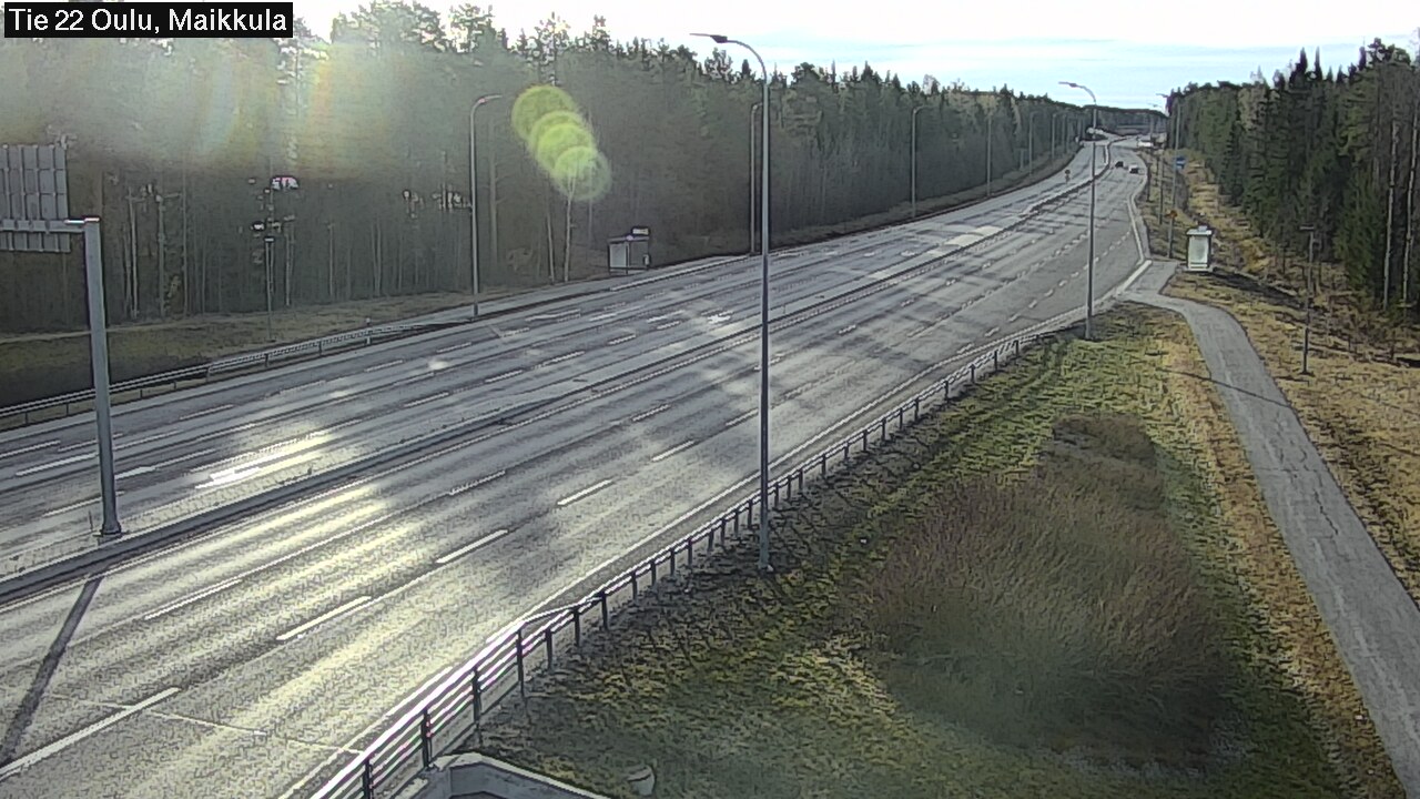 Kelikamerat Kuva Tie 22 Oulu Maikkula, Oulu, Pohjois-Pohjanmaa