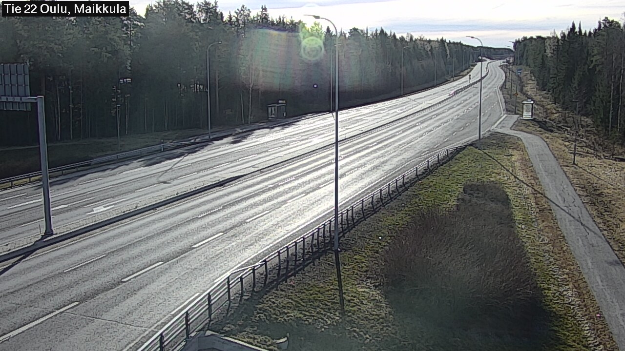 Kelikamerat Kuva Tie 22 Oulu Maikkula, Oulu, Pohjois-Pohjanmaa