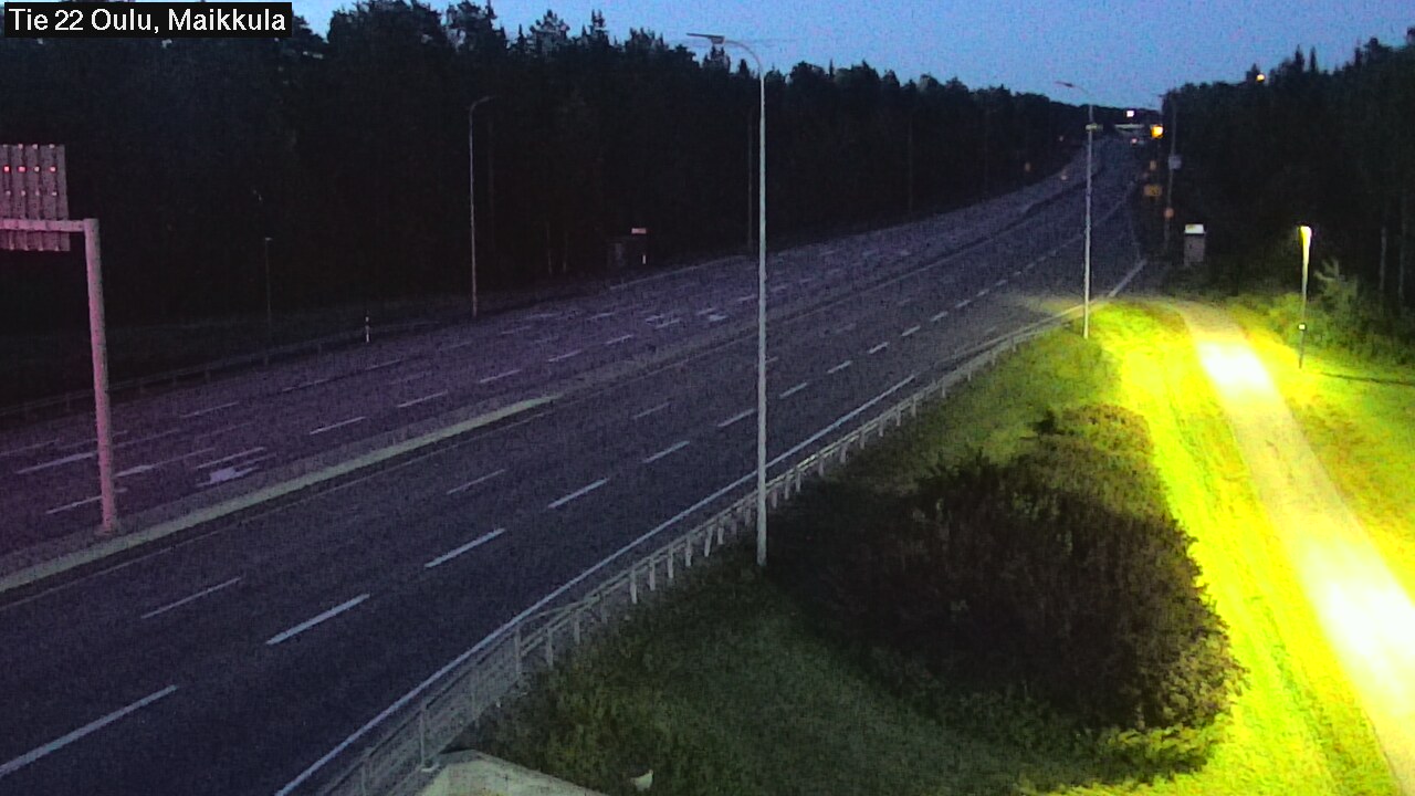 Kelikamerat Kuva Tie 22 Oulu Maikkula, Oulu, Pohjois-Pohjanmaa