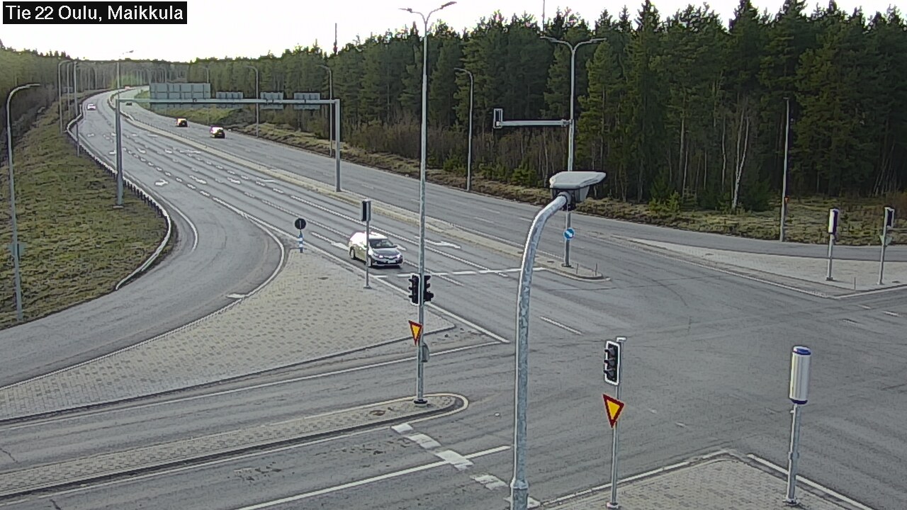 Kelikamerat Kuva Tie 22 Oulu Maikkula, Oulu, Pohjois-Pohjanmaa