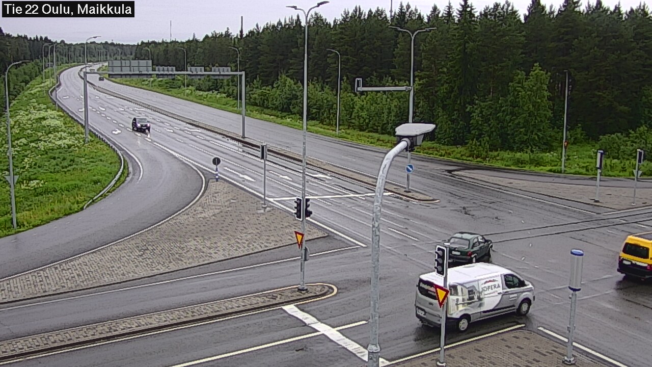 Weather Camera Image Road 22 Oulu Maikkula, Oulu, Pohjois-Pohjanmaa