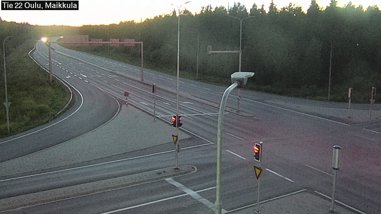 Kelikamerat Kuva Tie 22 Oulu Maikkula, Oulu, Pohjois-Pohjanmaa