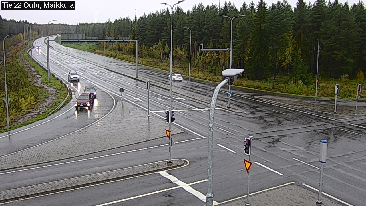 Weather Camera Image Road 22 Oulu Maikkula, Oulu, Pohjois-Pohjanmaa