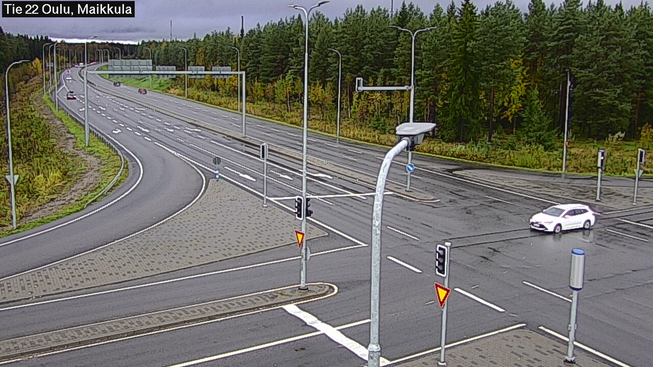 Weather Camera Image Road 22 Oulu Maikkula, Oulu, Pohjois-Pohjanmaa