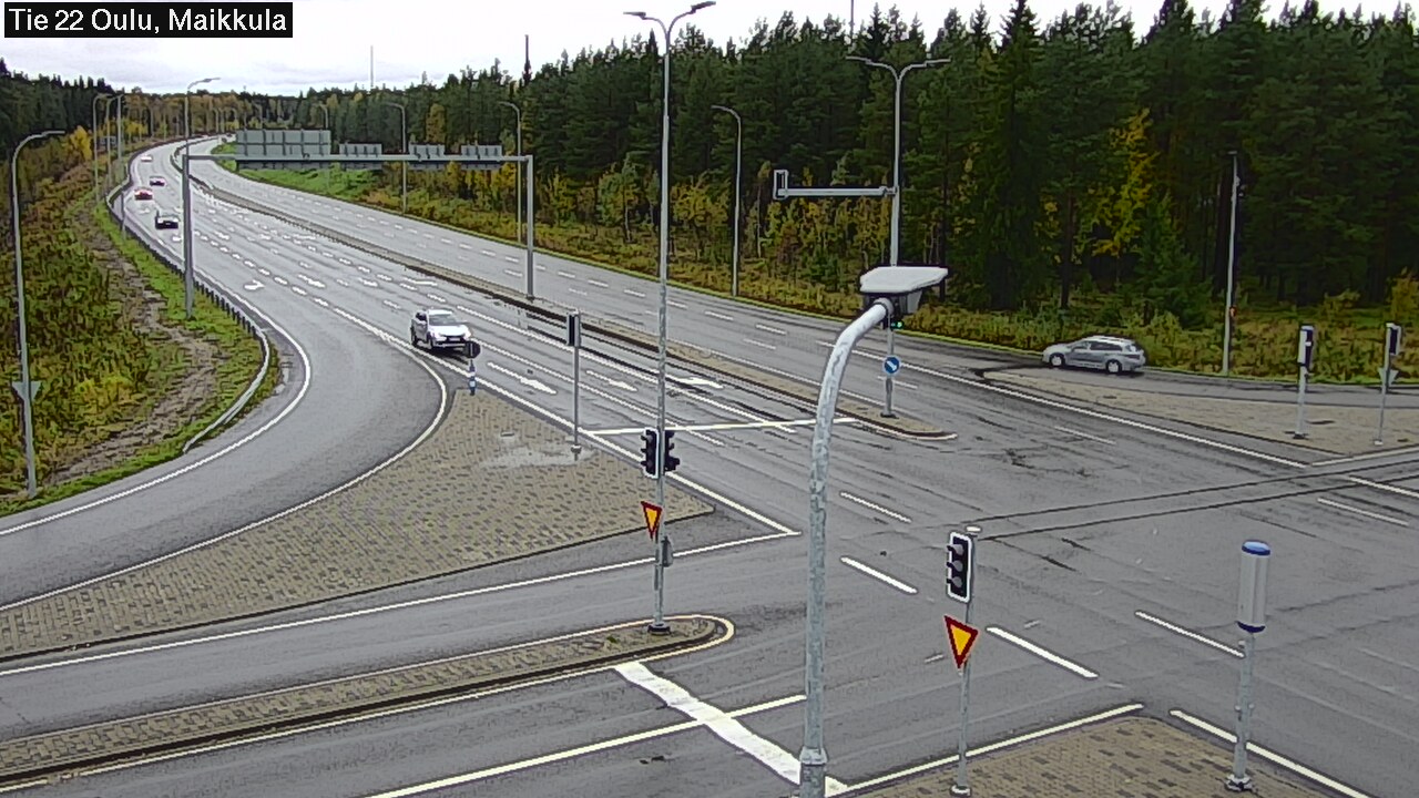 Weather Camera Image Road 22 Oulu Maikkula, Oulu, Pohjois-Pohjanmaa