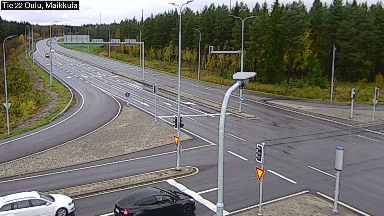 Weather Camera Image Road 22 Oulu Maikkula, Oulu, Pohjois-Pohjanmaa