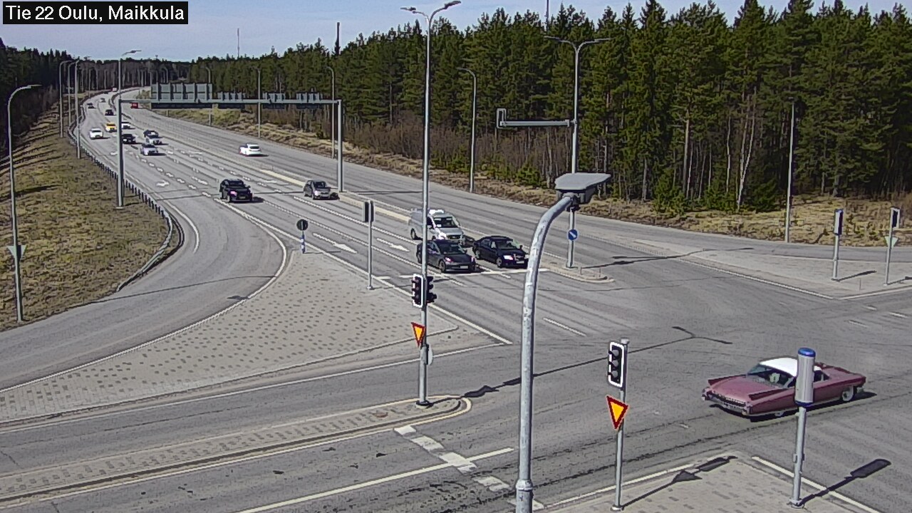 Kelikamerat Kuva Tie 22 Oulu Maikkula, Oulu, Pohjois-Pohjanmaa