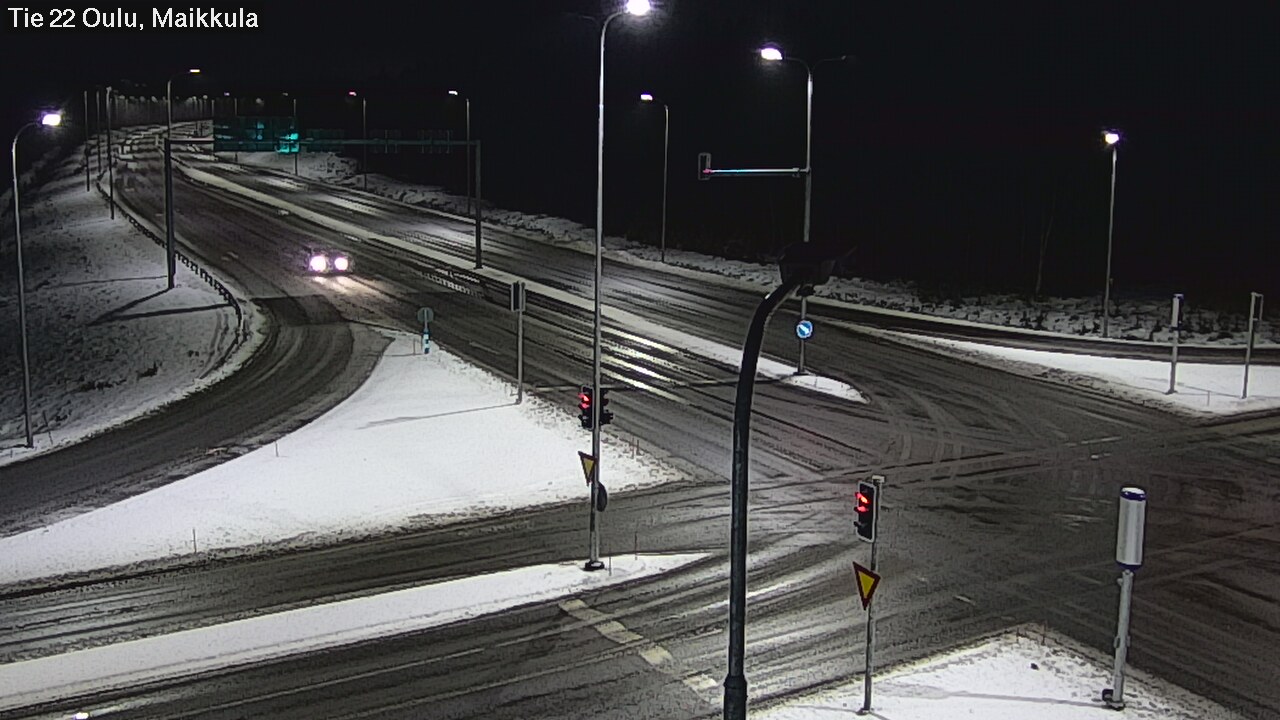 Weather Camera Image Road 22 Oulu Maikkula, Oulu, Pohjois-Pohjanmaa