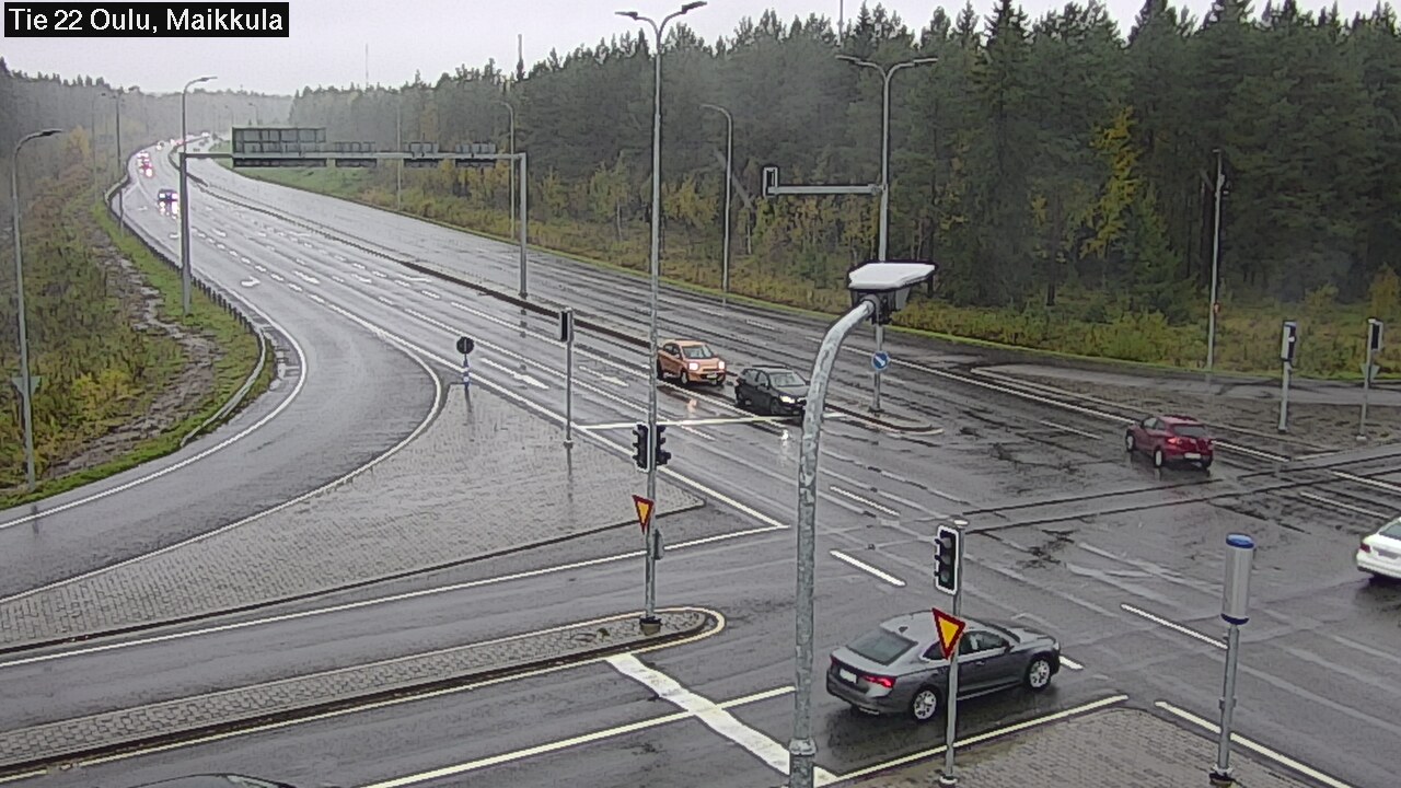 Weather Camera Image Road 22 Oulu Maikkula, Oulu, Pohjois-Pohjanmaa