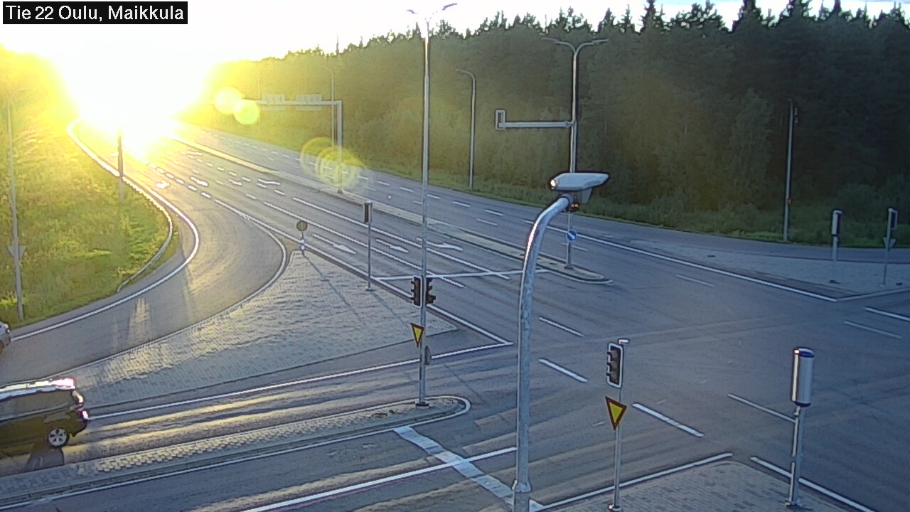 Kelikamerat Kuva Tie 22 Oulu Maikkula, Oulu, Pohjois-Pohjanmaa