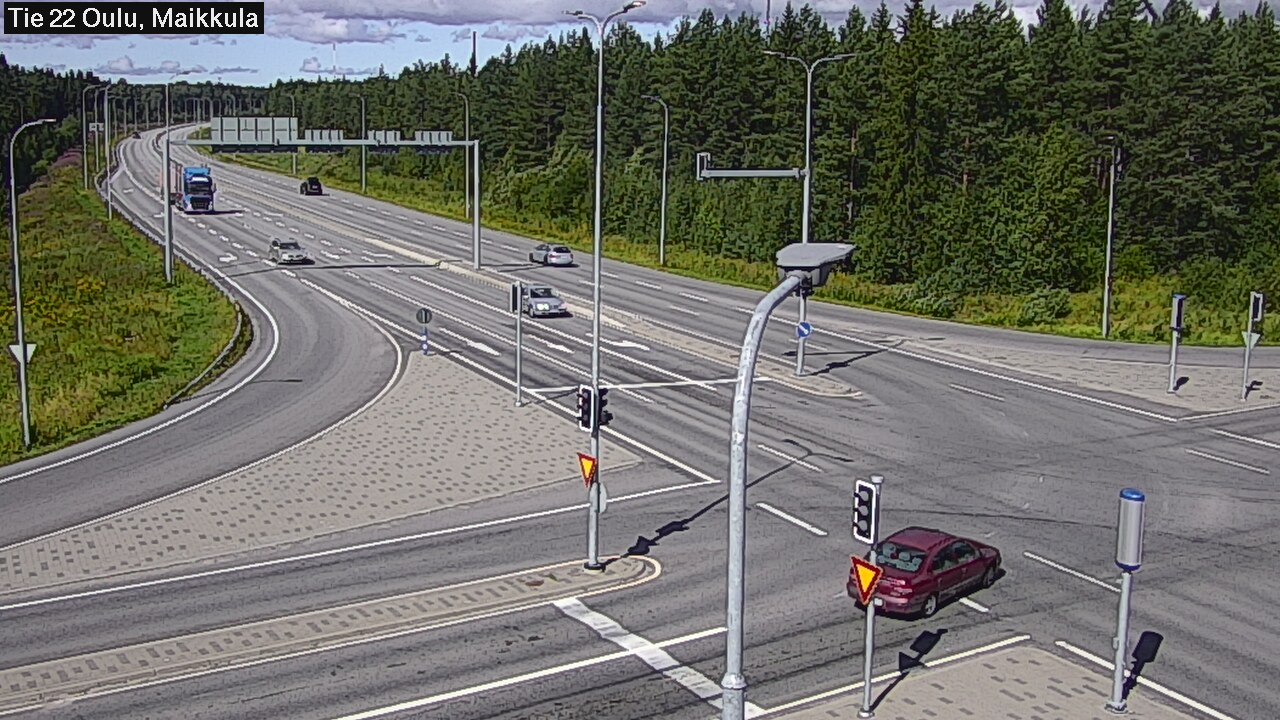 Kelikamerat Kuva Tie 22 Oulu Maikkula, Oulu, Pohjois-Pohjanmaa