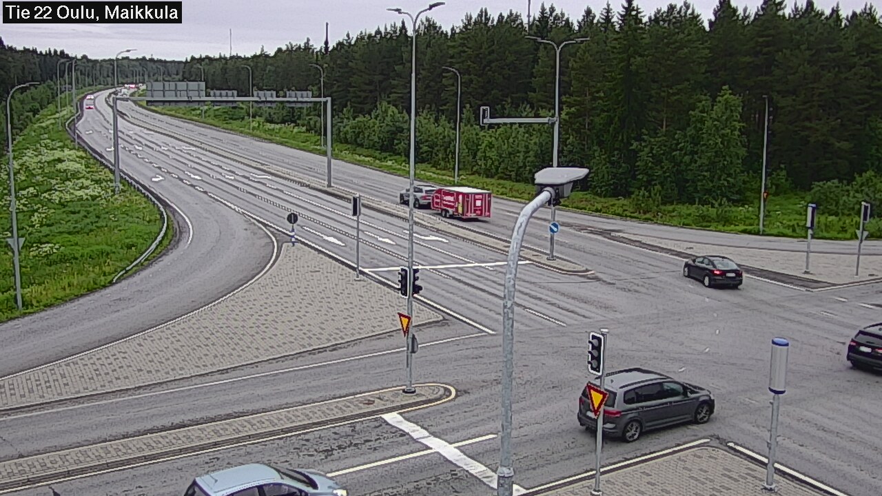 Kelikamerat Kuva Tie 22 Oulu Maikkula, Oulu, Pohjois-Pohjanmaa