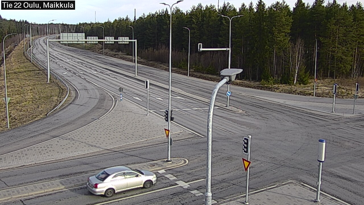 Kelikamerat Kuva Tie 22 Oulu Maikkula, Oulu, Pohjois-Pohjanmaa