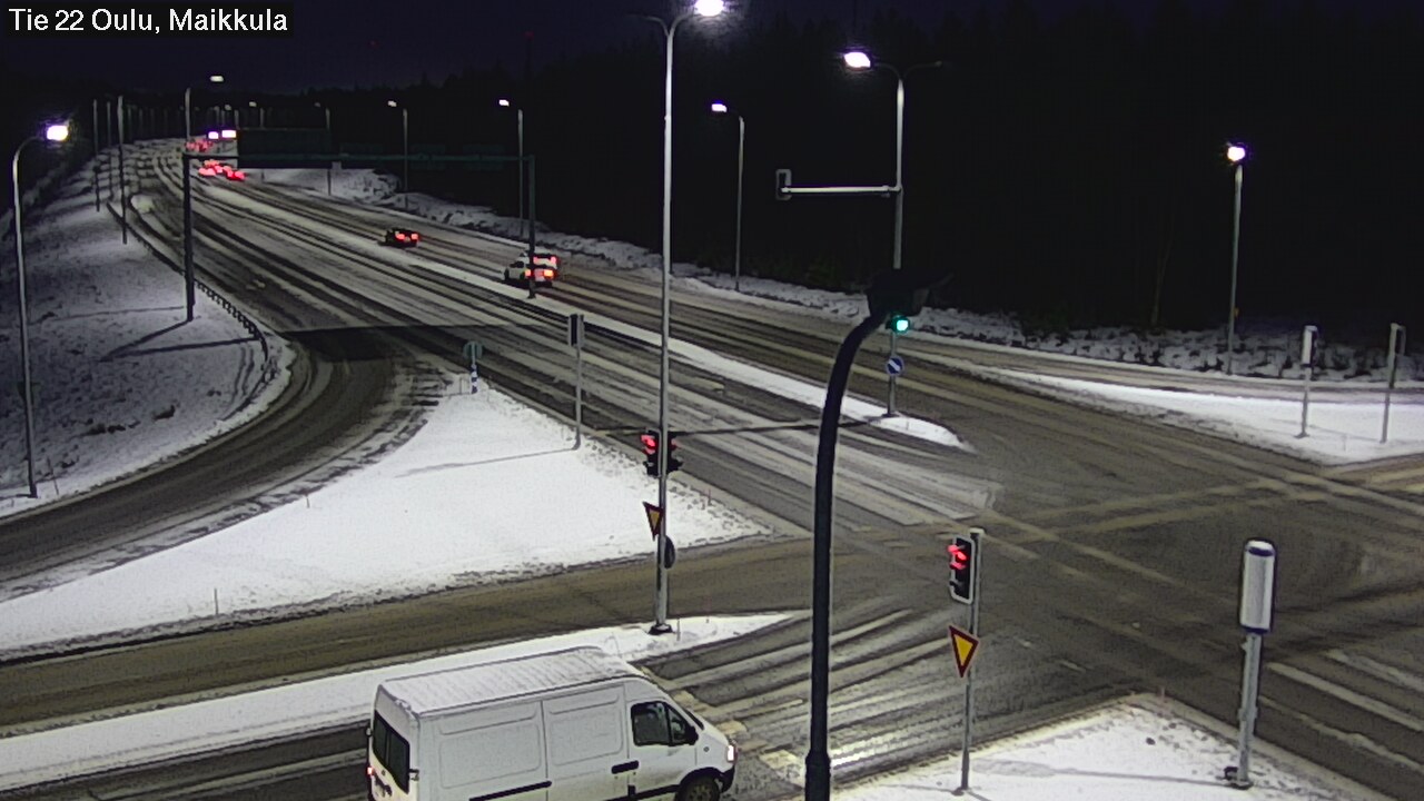 Weather Camera Image Road 22 Oulu Maikkula, Oulu, Pohjois-Pohjanmaa