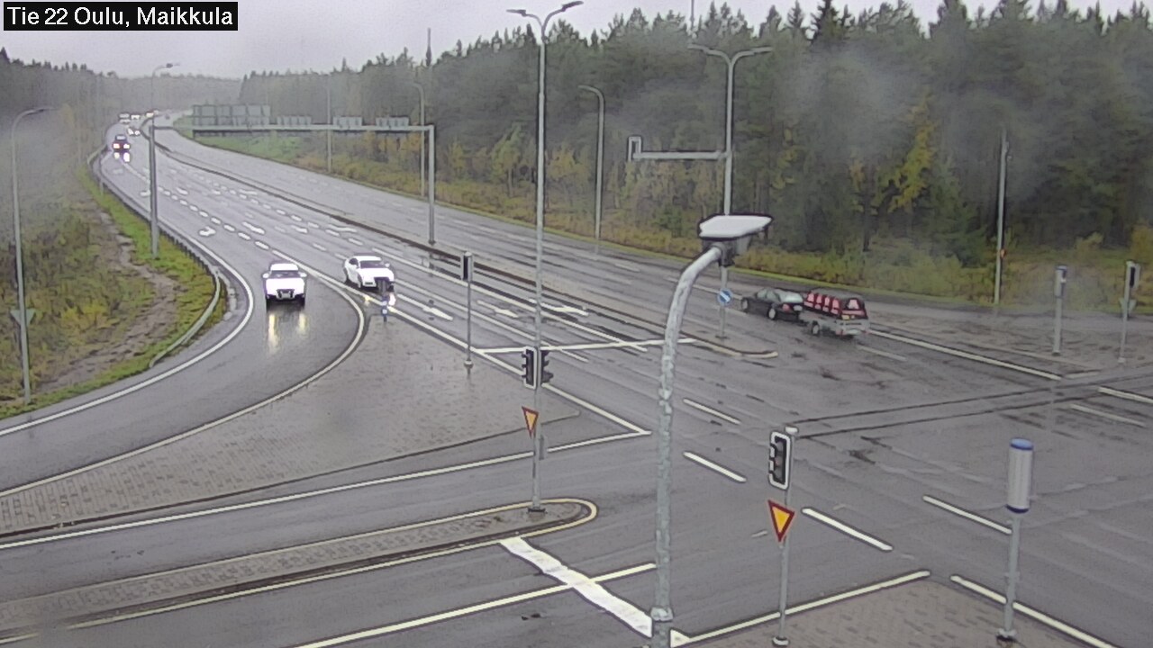 Weather Camera Image Road 22 Oulu Maikkula, Oulu, Pohjois-Pohjanmaa