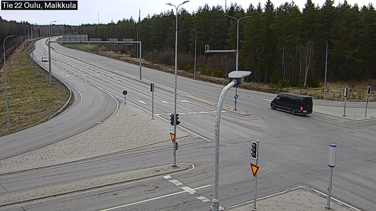 Weather Camera Image Road 22 Oulu Maikkula, Oulu, Pohjois-Pohjanmaa