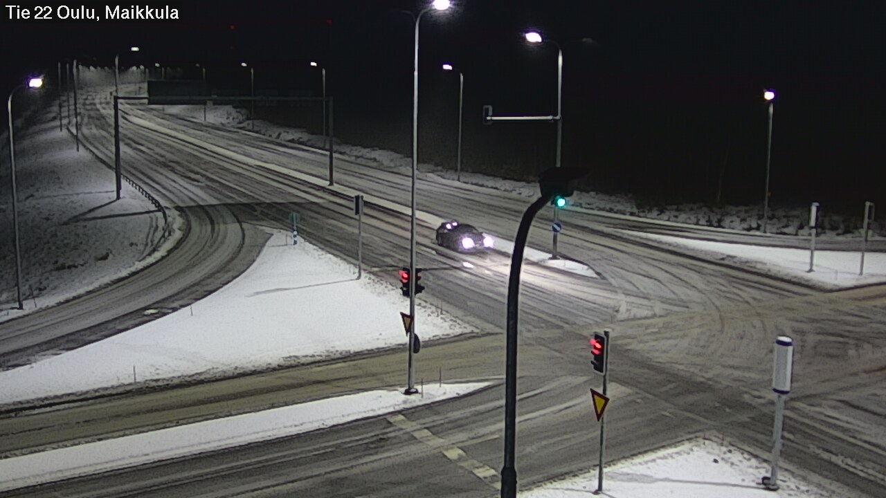 Weather Camera Image Road 22 Oulu Maikkula, Oulu, Pohjois-Pohjanmaa