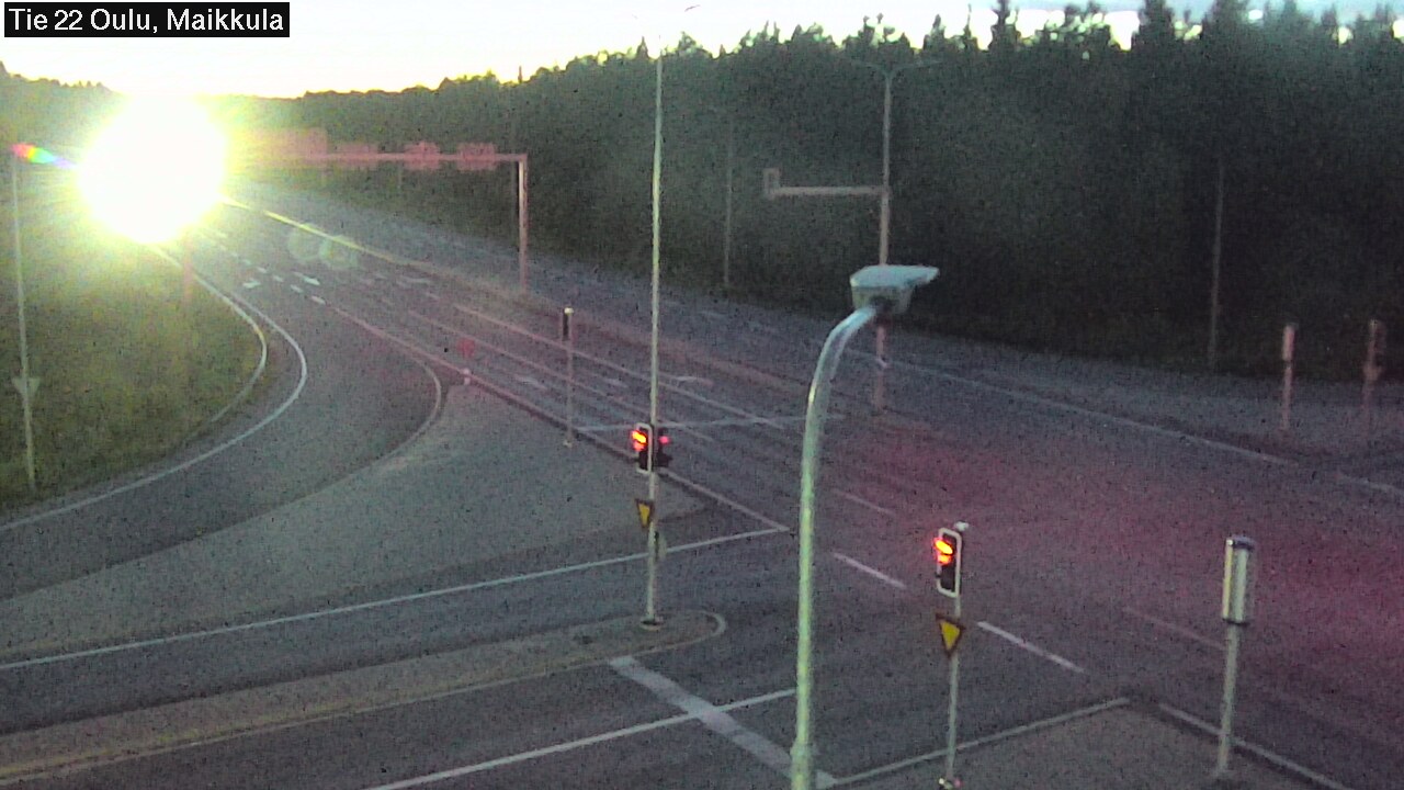 Kelikamerat Kuva Tie 22 Oulu Maikkula, Oulu, Pohjois-Pohjanmaa