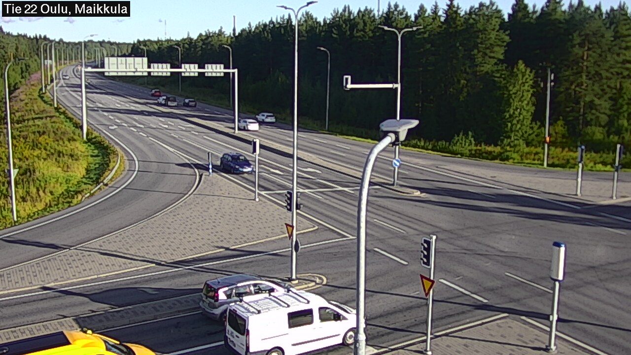 Weather Camera Image Road 22 Oulu Maikkula, Oulu, Pohjois-Pohjanmaa