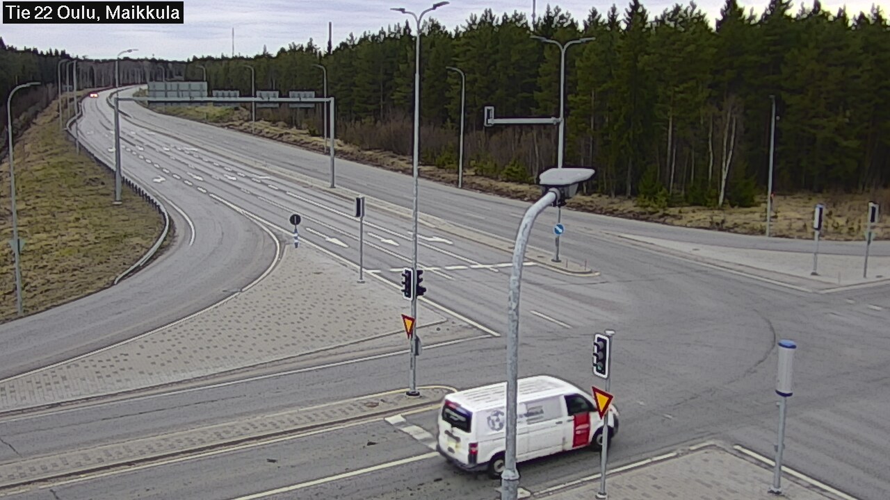 Weather Camera Image Road 22 Oulu Maikkula, Oulu, Pohjois-Pohjanmaa