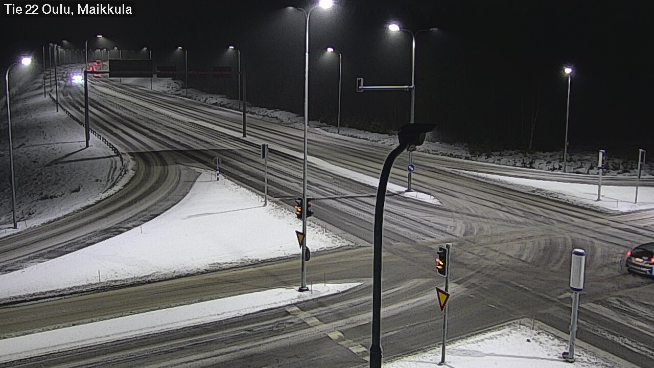 Weather Camera Image Road 22 Oulu Maikkula, Oulu, Pohjois-Pohjanmaa