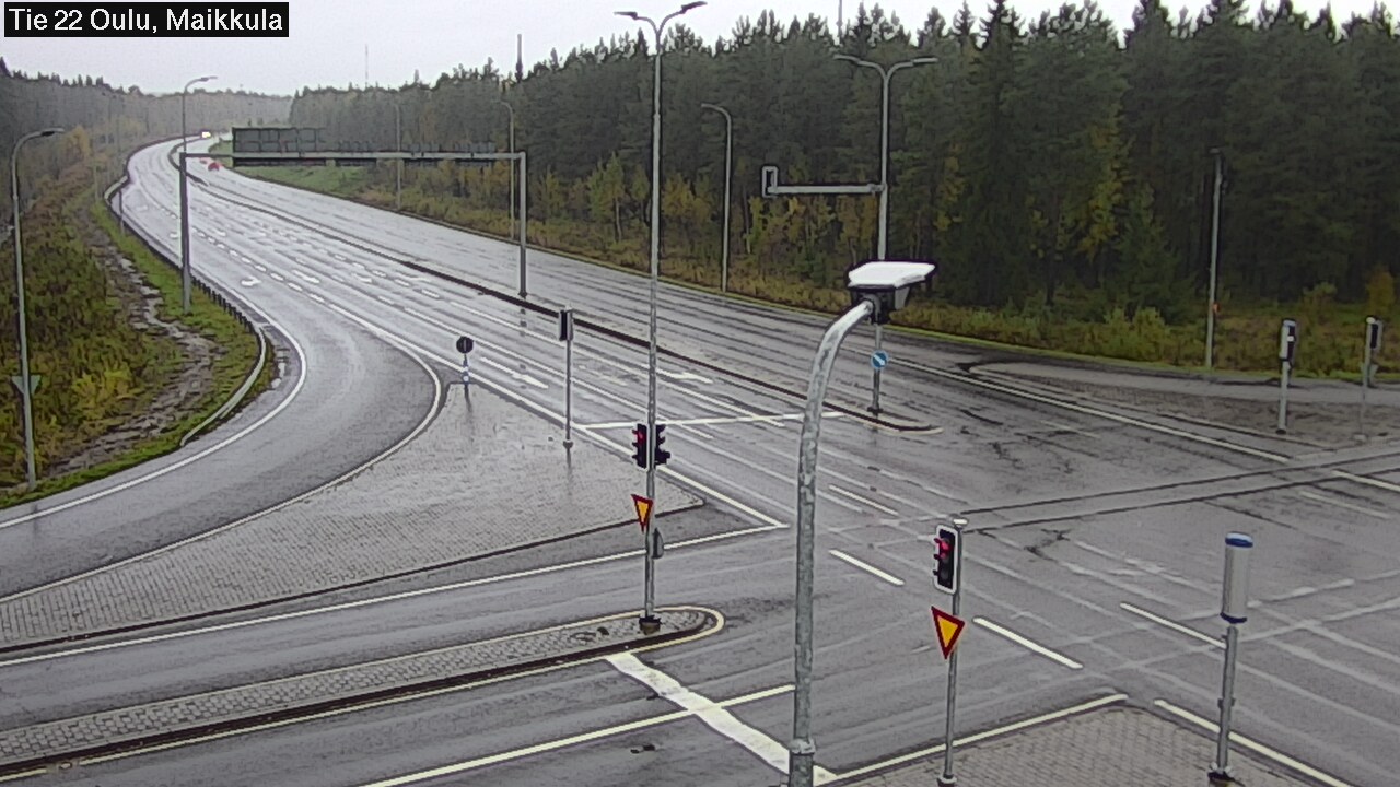 Weather Camera Image Road 22 Oulu Maikkula, Oulu, Pohjois-Pohjanmaa