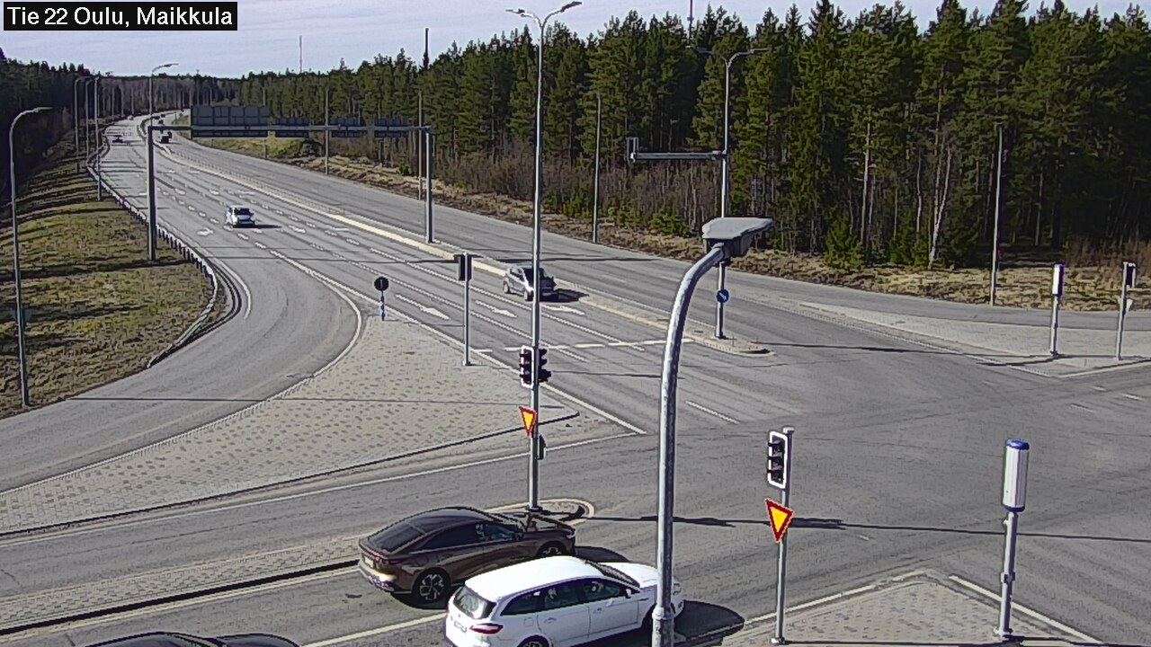 Kelikamerat Kuva Tie 22 Oulu Maikkula, Oulu, Pohjois-Pohjanmaa