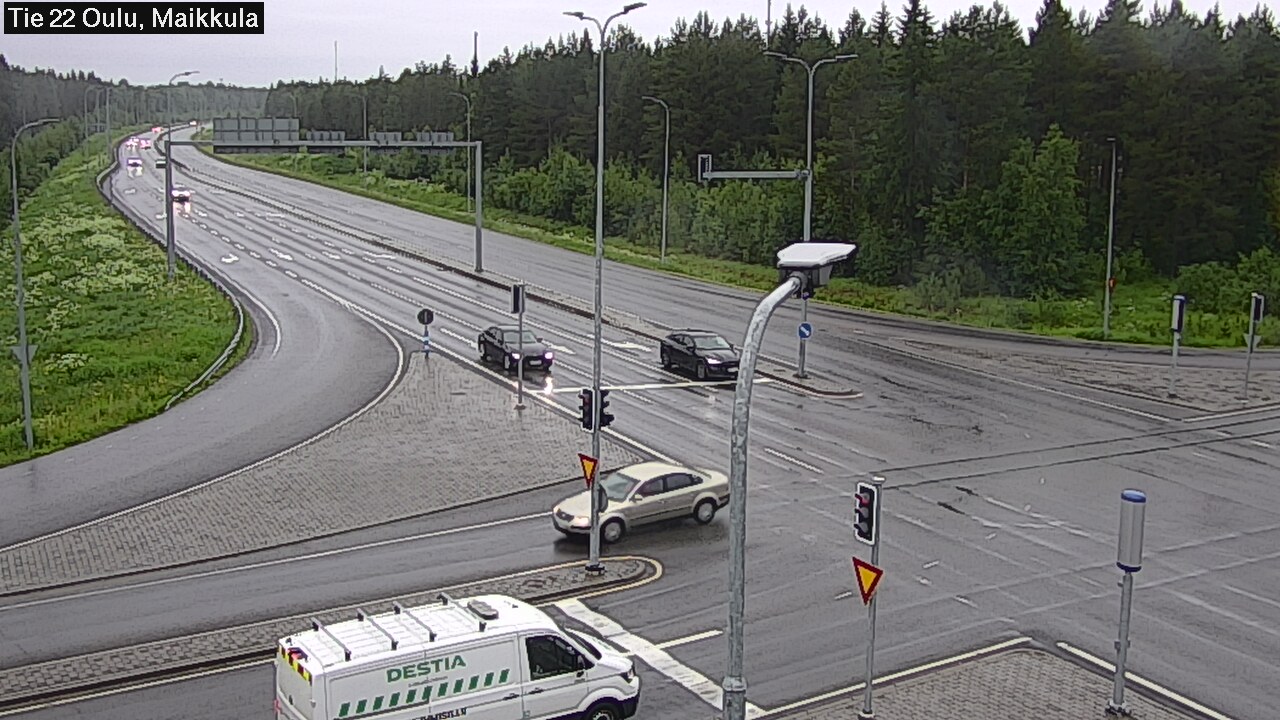 Kelikamerat Kuva Tie 22 Oulu Maikkula, Oulu, Pohjois-Pohjanmaa
