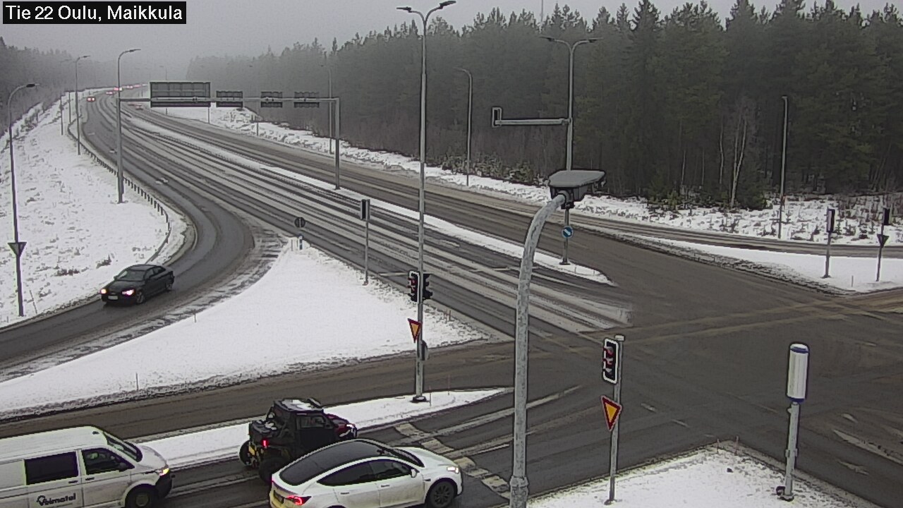 Weather Camera Image Road 22 Oulu Maikkula, Oulu, Pohjois-Pohjanmaa