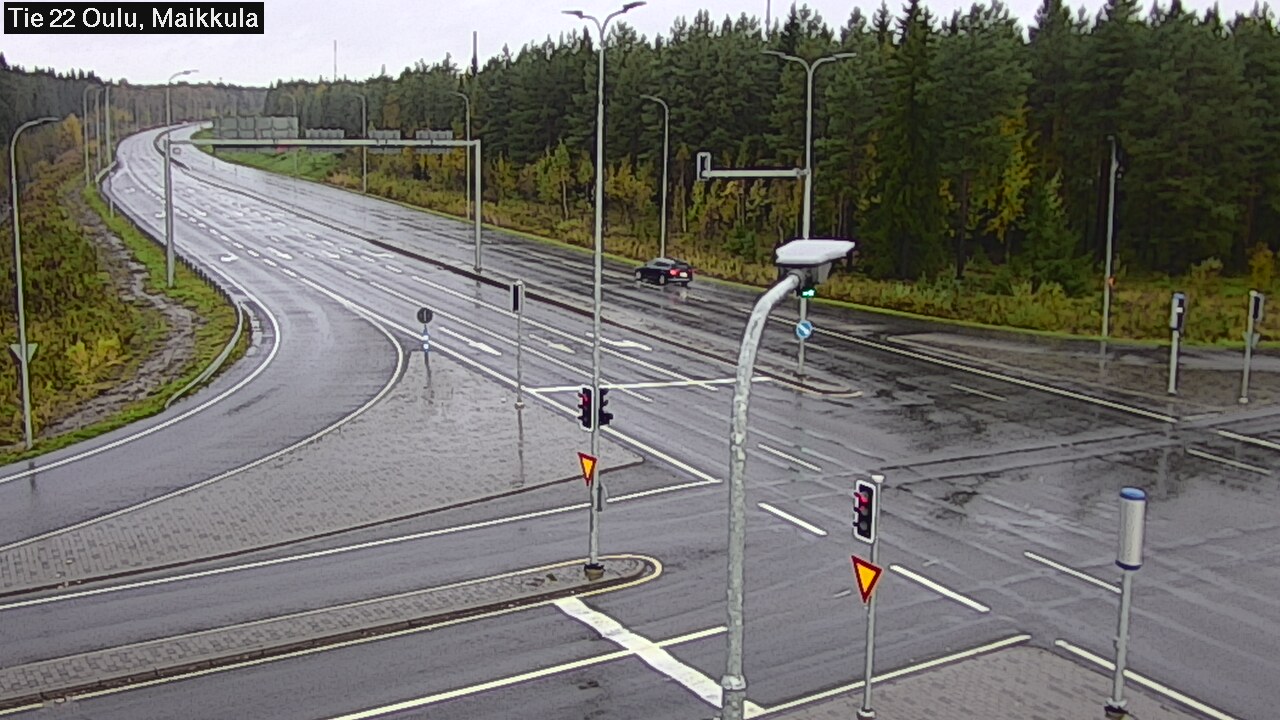 Weather Camera Image Road 22 Oulu Maikkula, Oulu, Pohjois-Pohjanmaa
