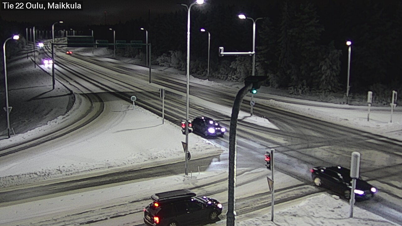 Weather Camera Image Road 22 Oulu Maikkula, Oulu, Pohjois-Pohjanmaa